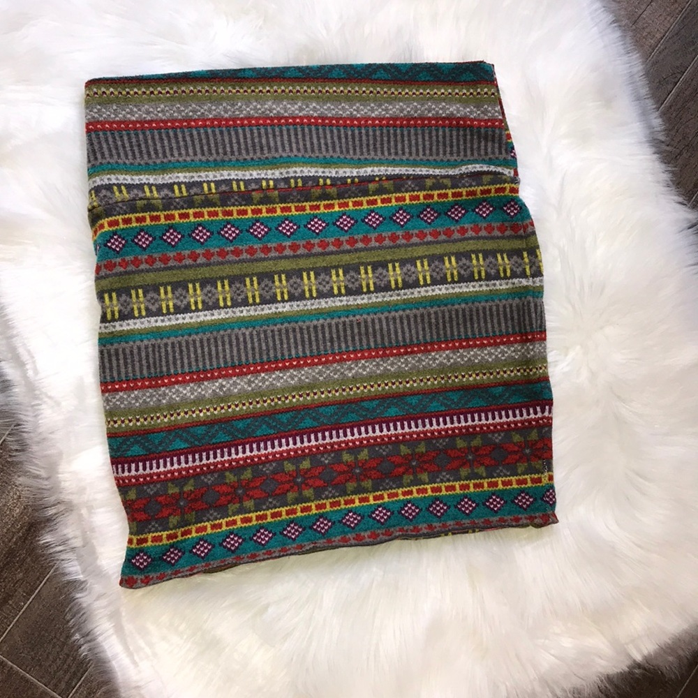 Multi Colored Sweater Skirt